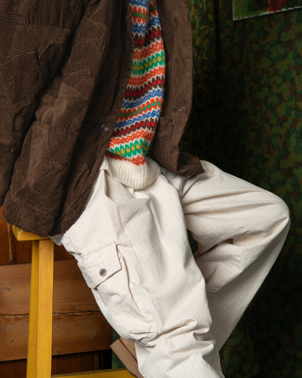 Ekusy Pants w/ Cargo Pocket