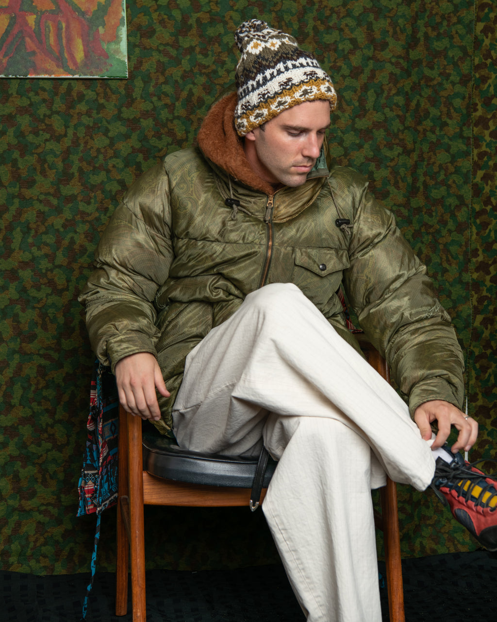 Ekusy Pants - Cotton Ripstop Natural