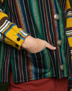 Native Vest - Wool Flannel Sarape Black