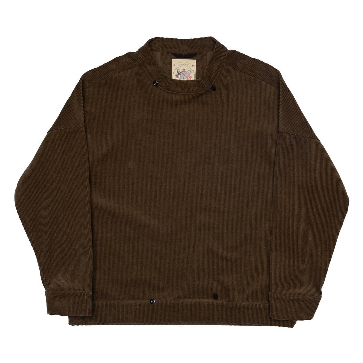 Santa Monica Pullover- Corduroy Brown