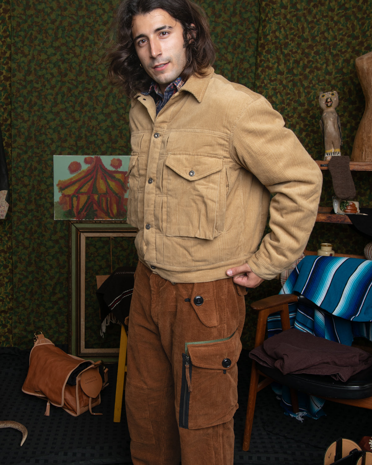 HMW Second Model Jacket- Corduroy 8 Wale Khaki