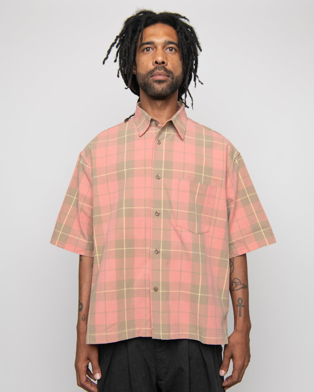 Cropped Garson Shirt S/S
